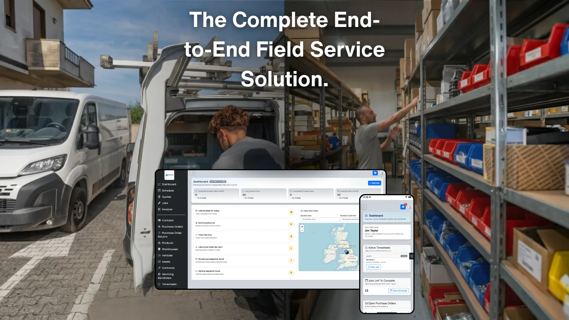 Almiren overview - Van Stock Managment